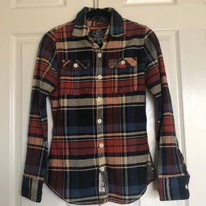 SUPERDRY CO. Women plaid shirt